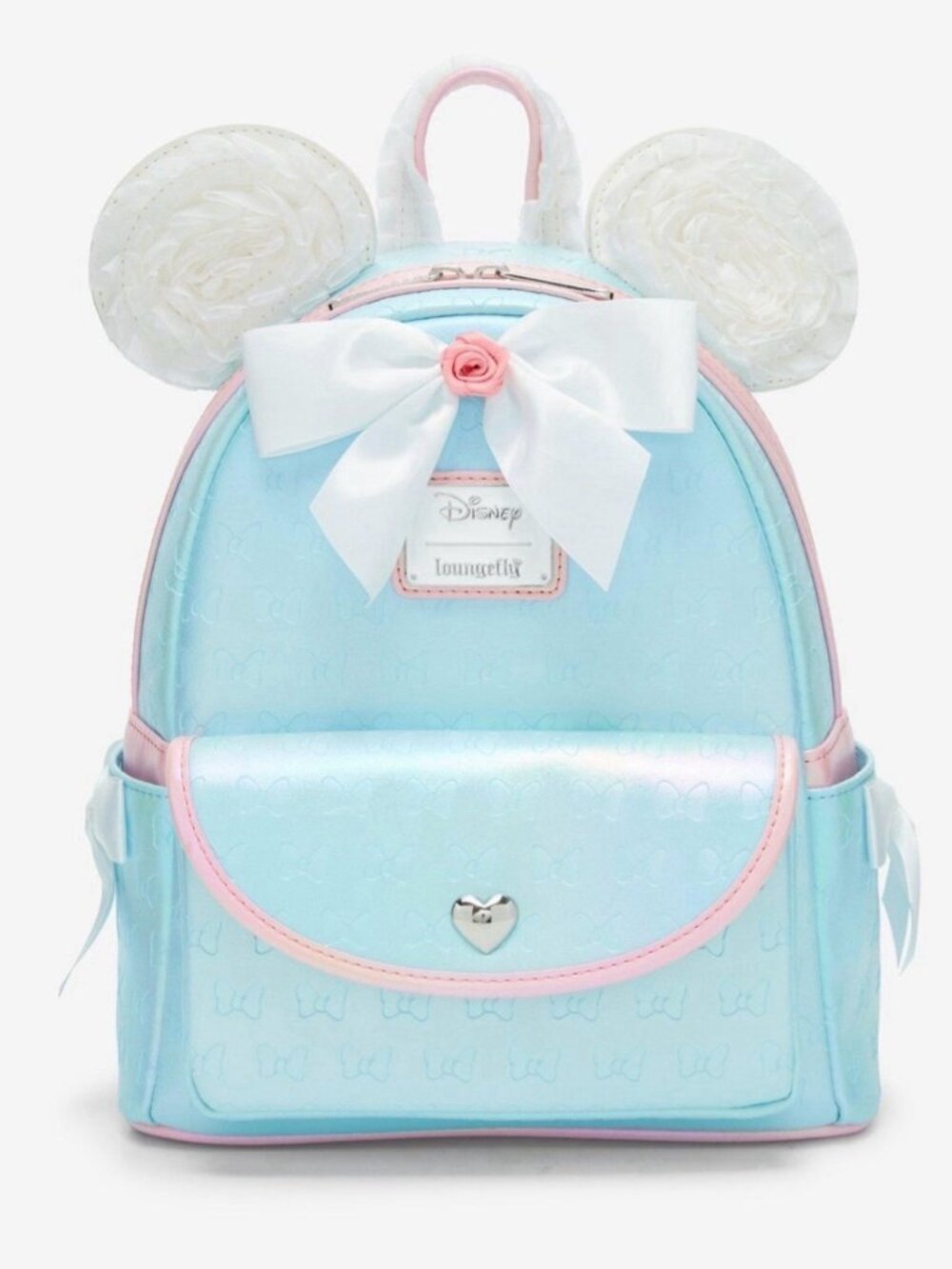 Loungefly Disney Minnie Mouse Ruffle Ears Mini Backpack